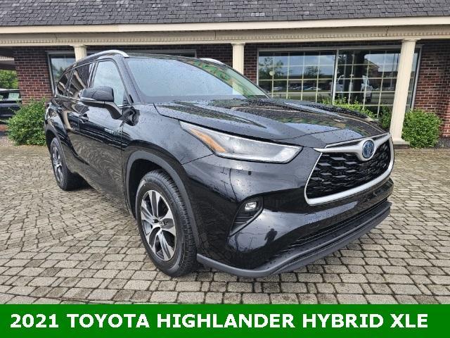 used 2021 Toyota Highlander Hybrid car, priced at $30,871