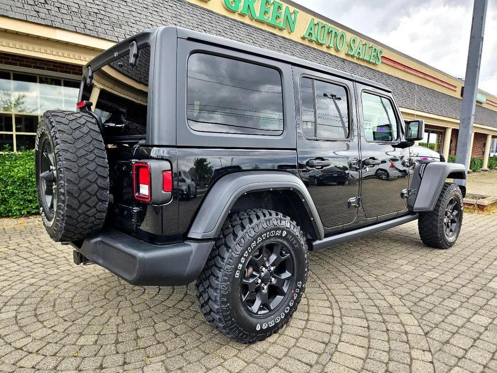 used 2021 Jeep Wrangler car, priced at $28,987