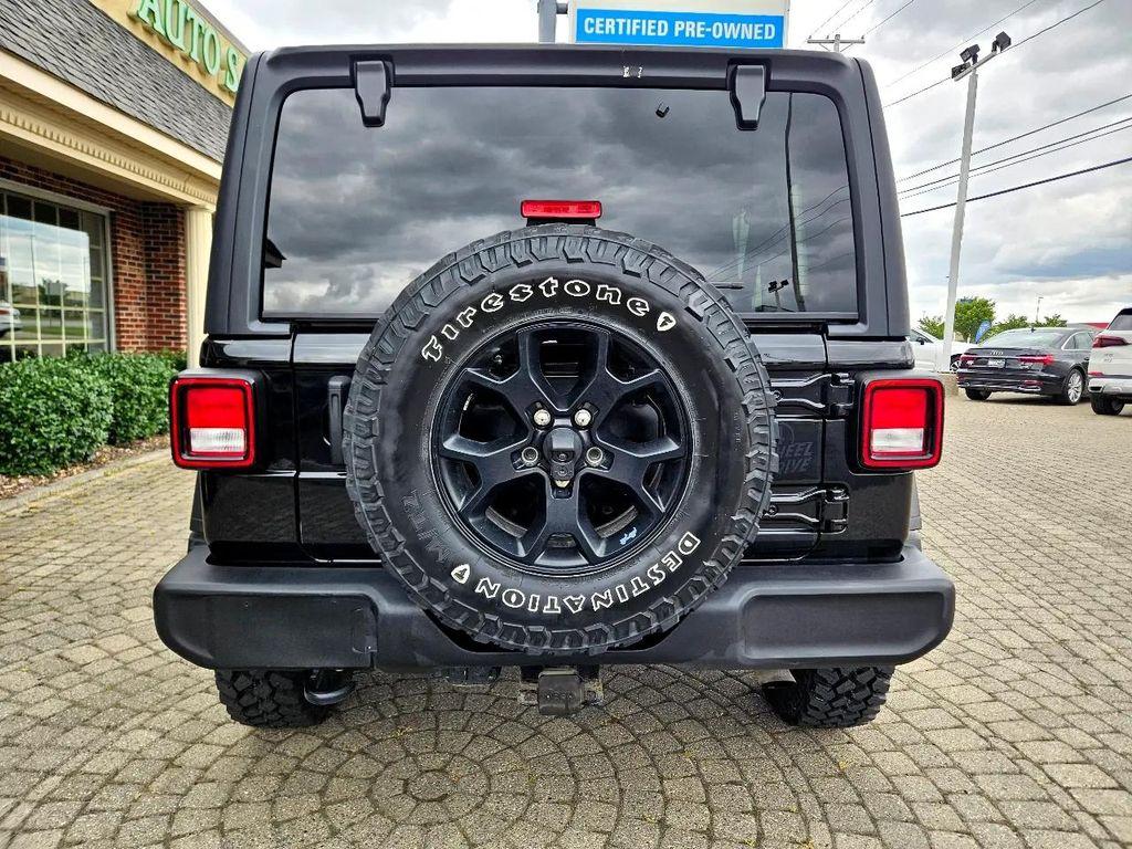 used 2021 Jeep Wrangler car, priced at $28,987
