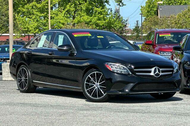 used 2021 Mercedes-Benz C-Class car, priced at $22,995