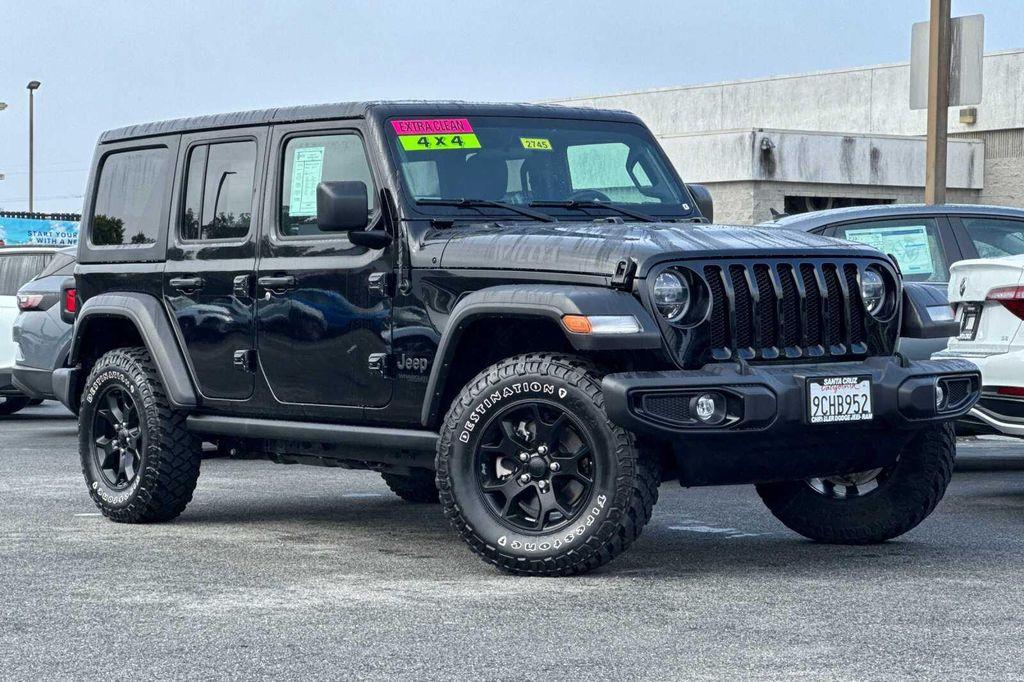 used 2022 Jeep Wrangler car, priced at $37,995
