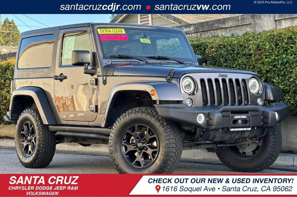 used 2016 Jeep Wrangler car, priced at $22,995