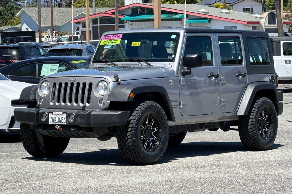 used 2017 Jeep Wrangler Unlimited car, priced at $25,495