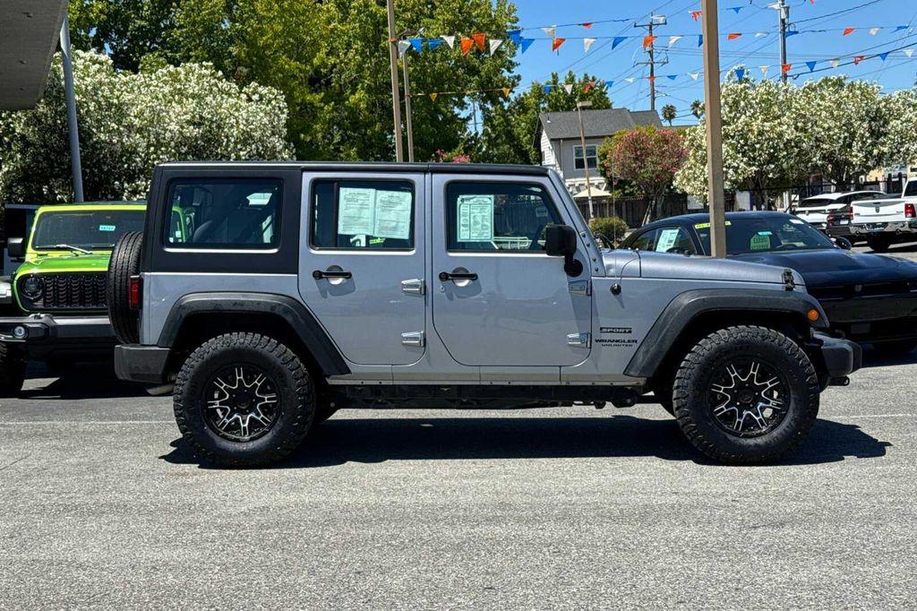 used 2017 Jeep Wrangler Unlimited car, priced at $25,495