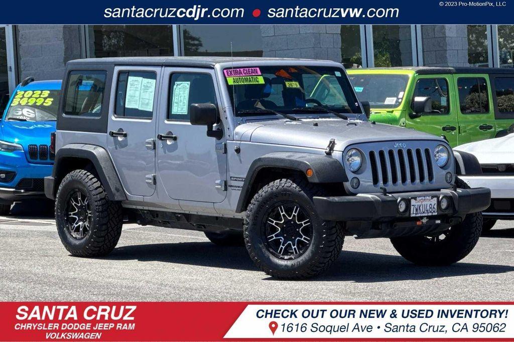 used 2017 Jeep Wrangler Unlimited car, priced at $25,495
