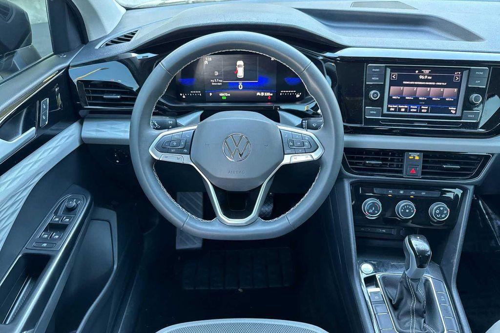 used 2024 Volkswagen Taos car, priced at $20,495