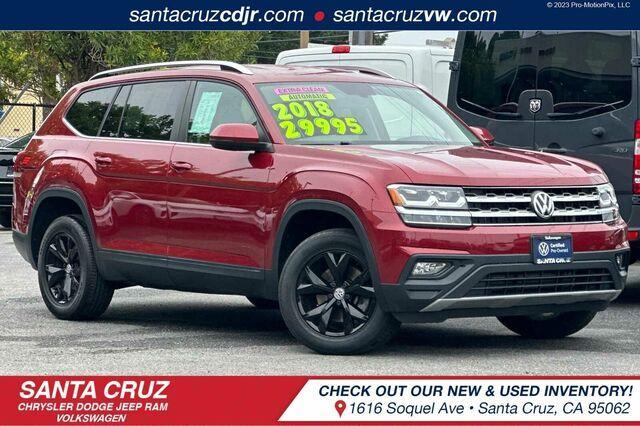 used 2018 Volkswagen Atlas car, priced at $22,995