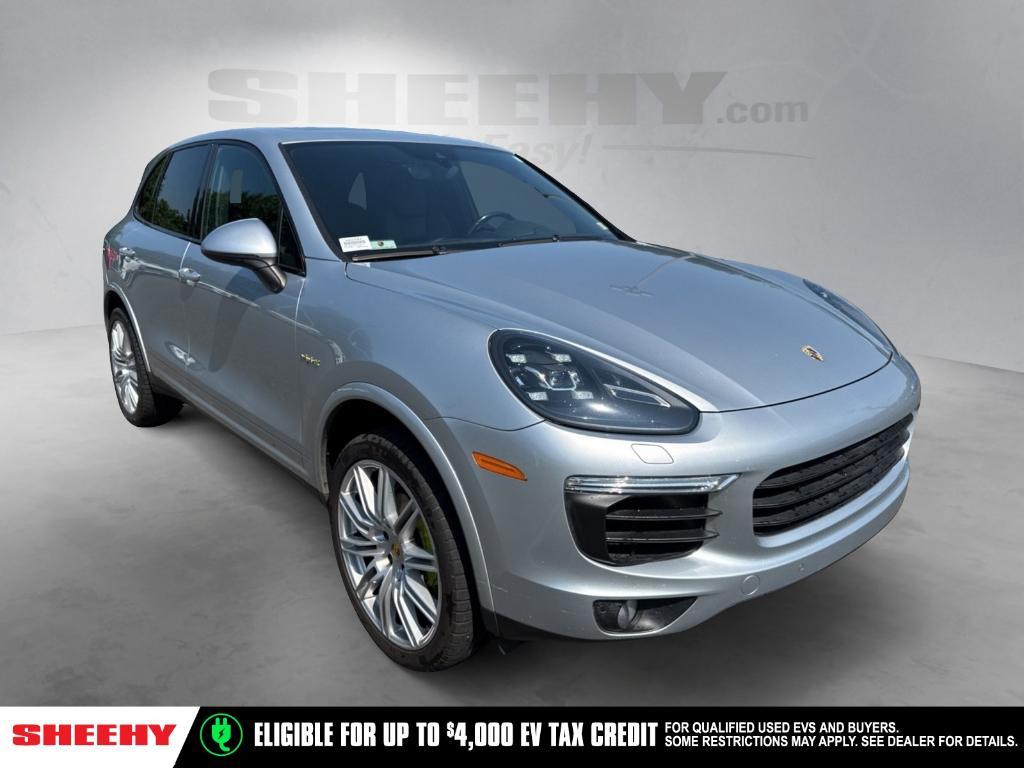 used 2017 Porsche Cayenne E-Hybrid car, priced at $23,995