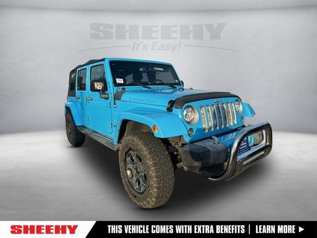 used 2017 Jeep Wrangler Unlimited car, priced at $24,451