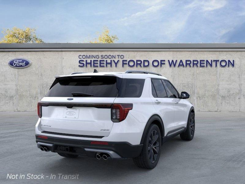 new 2025 Ford Explorer car, priced at $55,521