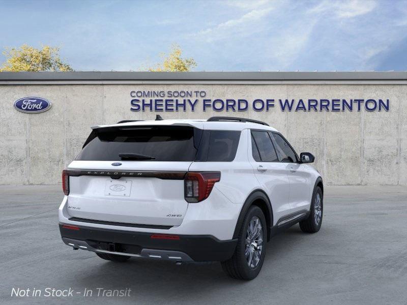 new 2025 Ford Explorer car, priced at $41,812