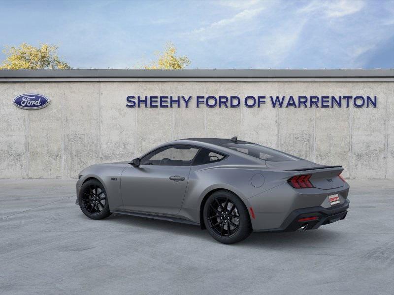 new 2025 Ford Mustang car, priced at $46,077