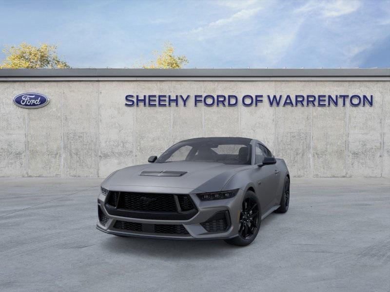 new 2025 Ford Mustang car, priced at $46,077