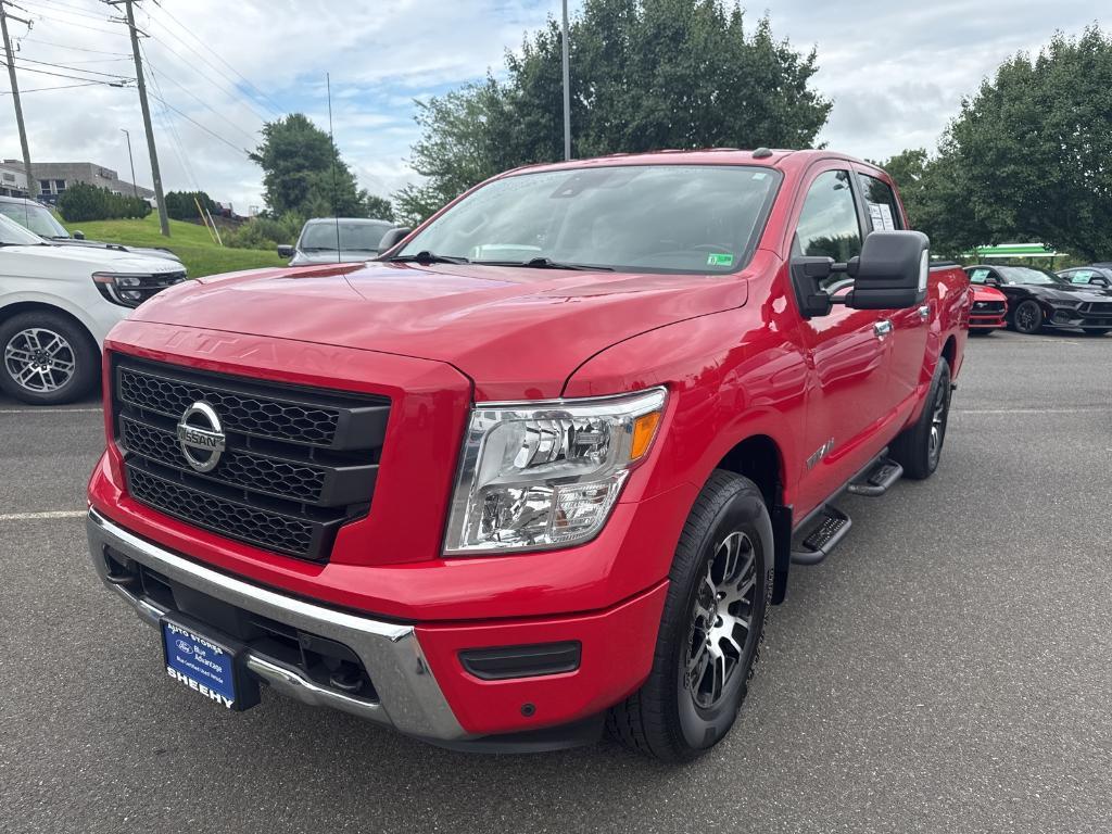used 2021 Nissan Titan car, priced at $28,895