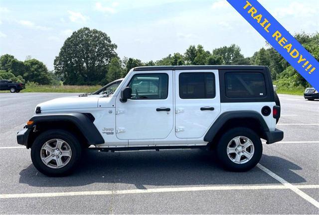 used 2021 Jeep Wrangler Unlimited car, priced at $28,395