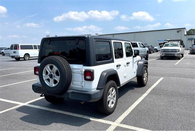 used 2021 Jeep Wrangler Unlimited car, priced at $28,395