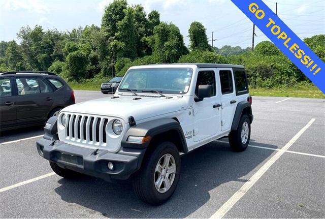 used 2021 Jeep Wrangler Unlimited car, priced at $28,605