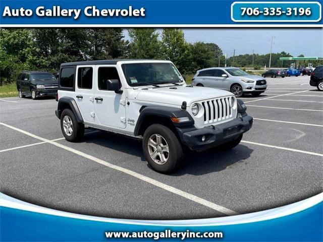 used 2021 Jeep Wrangler Unlimited car, priced at $28,395