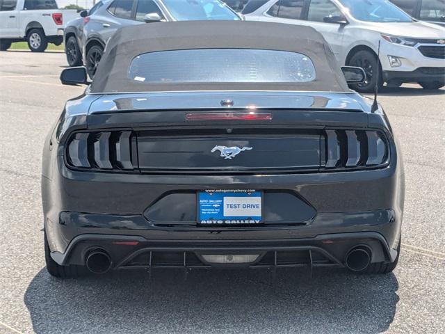 used 2021 Ford Mustang car, priced at $20,755