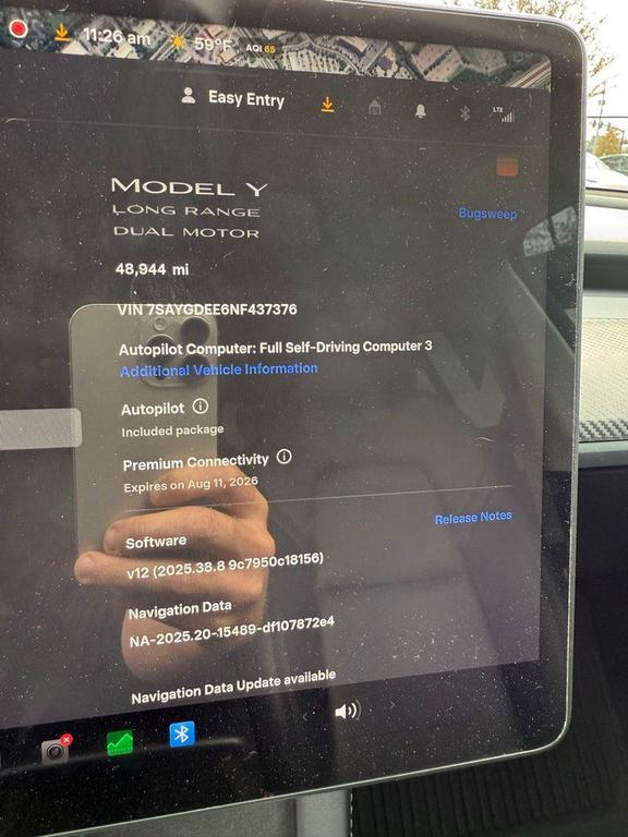 used 2022 Tesla Model Y car, priced at $28,290