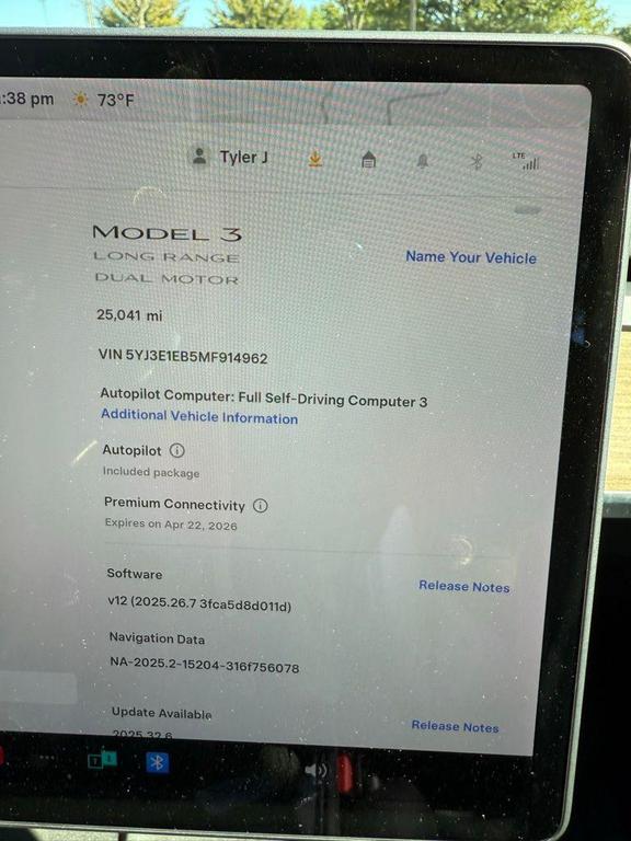 used 2021 Tesla Model 3 car, priced at $26,900