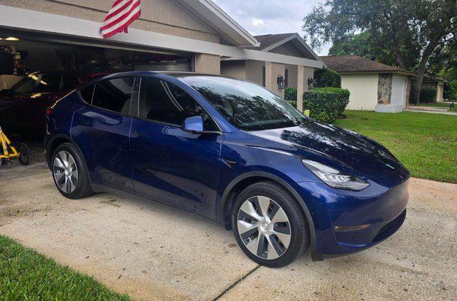 used 2021 Tesla Model Y car, priced at $29,490