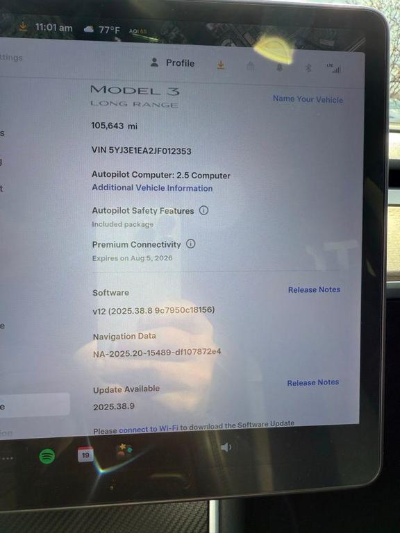 used 2018 Tesla Model 3 car, priced at $17,290