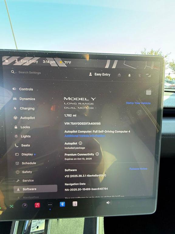 used 2026 Tesla Model Y car, priced at $47,990