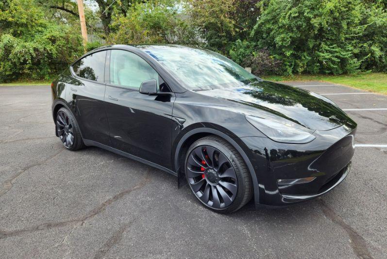 used 2021 Tesla Model Y car, priced at $28,450