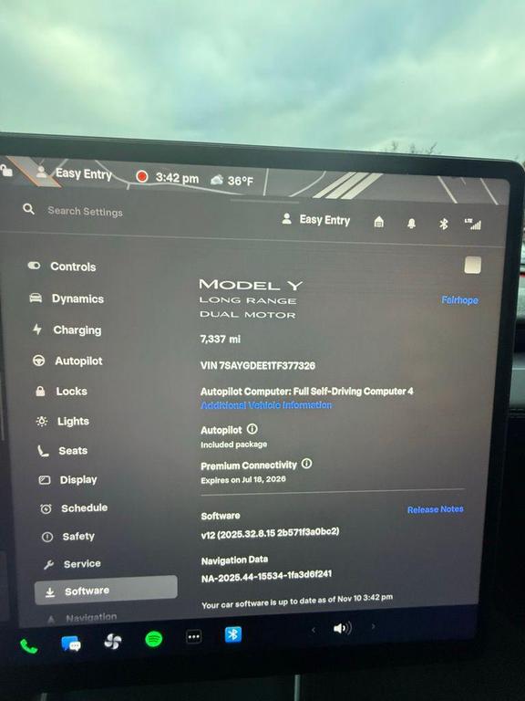 used 2026 Tesla Model Y car, priced at $47,490