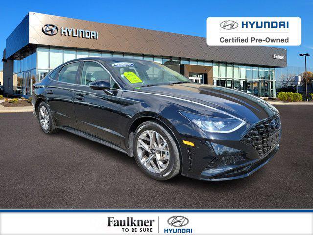 used 2021 Hyundai Sonata car, priced at $21,404