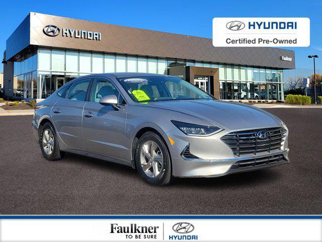 used 2022 Hyundai Sonata car, priced at $18,700