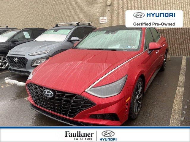 used 2021 Hyundai Sonata car, priced at $22,500