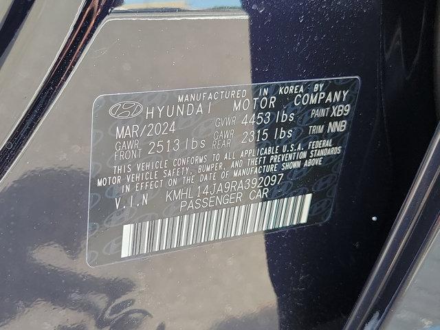 new 2024 Hyundai Sonata car, priced at $31,065