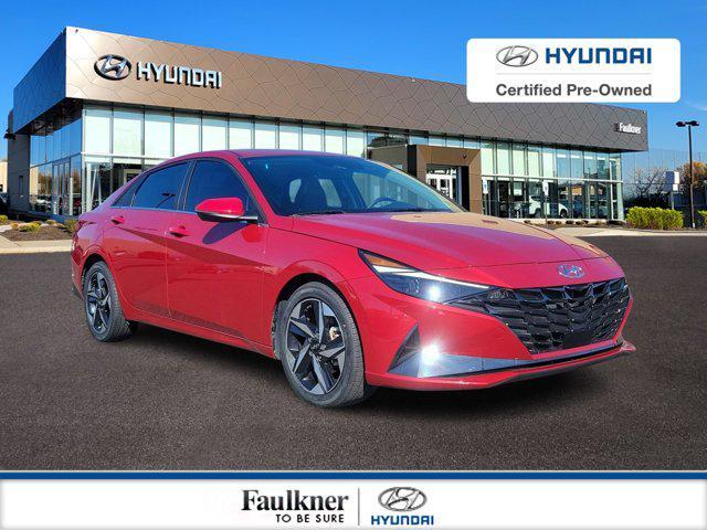 used 2023 Hyundai Elantra car, priced at $21,505