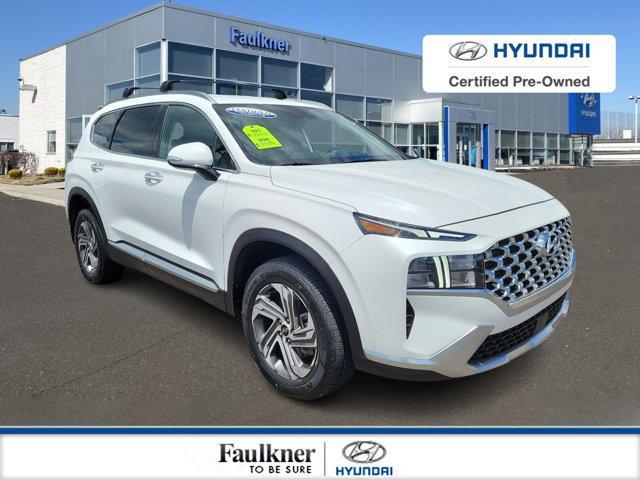 used 2021 Hyundai Santa Fe car, priced at $24,880