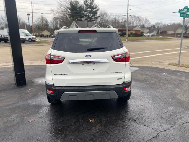 used 2019 Ford EcoSport car, priced at $10,898