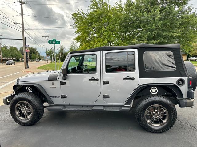 used 2016 Jeep Wrangler Unlimited car, priced at $14,987