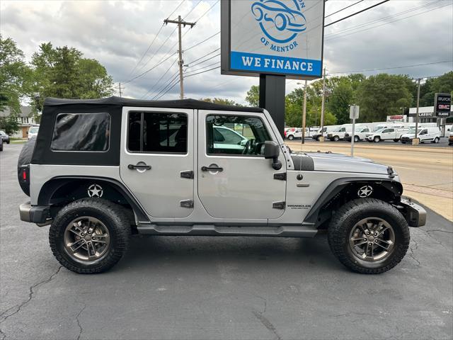 used 2016 Jeep Wrangler Unlimited car, priced at $14,987