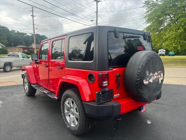 used 2016 Jeep Wrangler Unlimited car, priced at $18,985