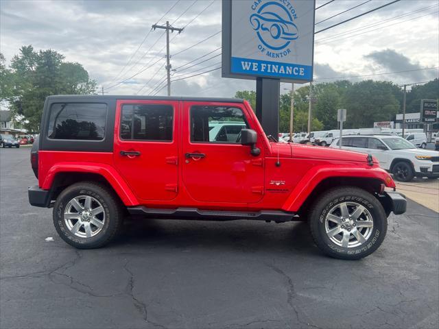 used 2016 Jeep Wrangler Unlimited car, priced at $18,985