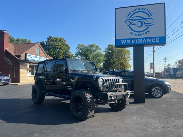 used 2016 Jeep Wrangler Unlimited car, priced at $17,987