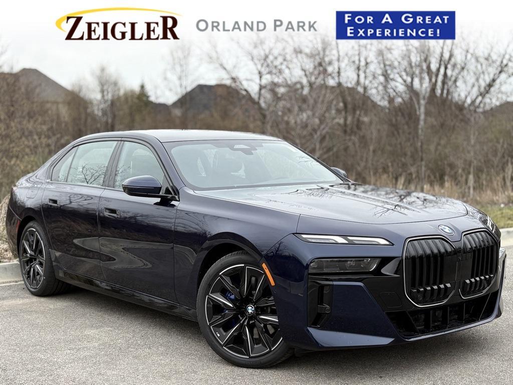 new 2025 BMW 740 car, priced at $110,655