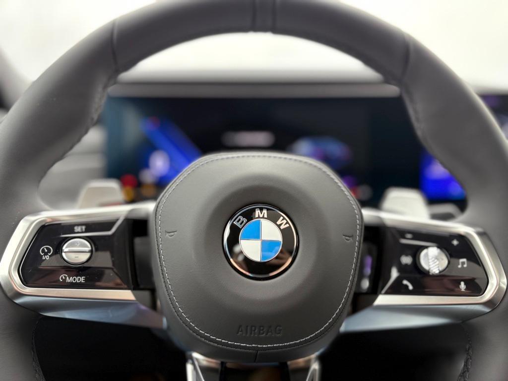 new 2025 BMW 740 car, priced at $110,655