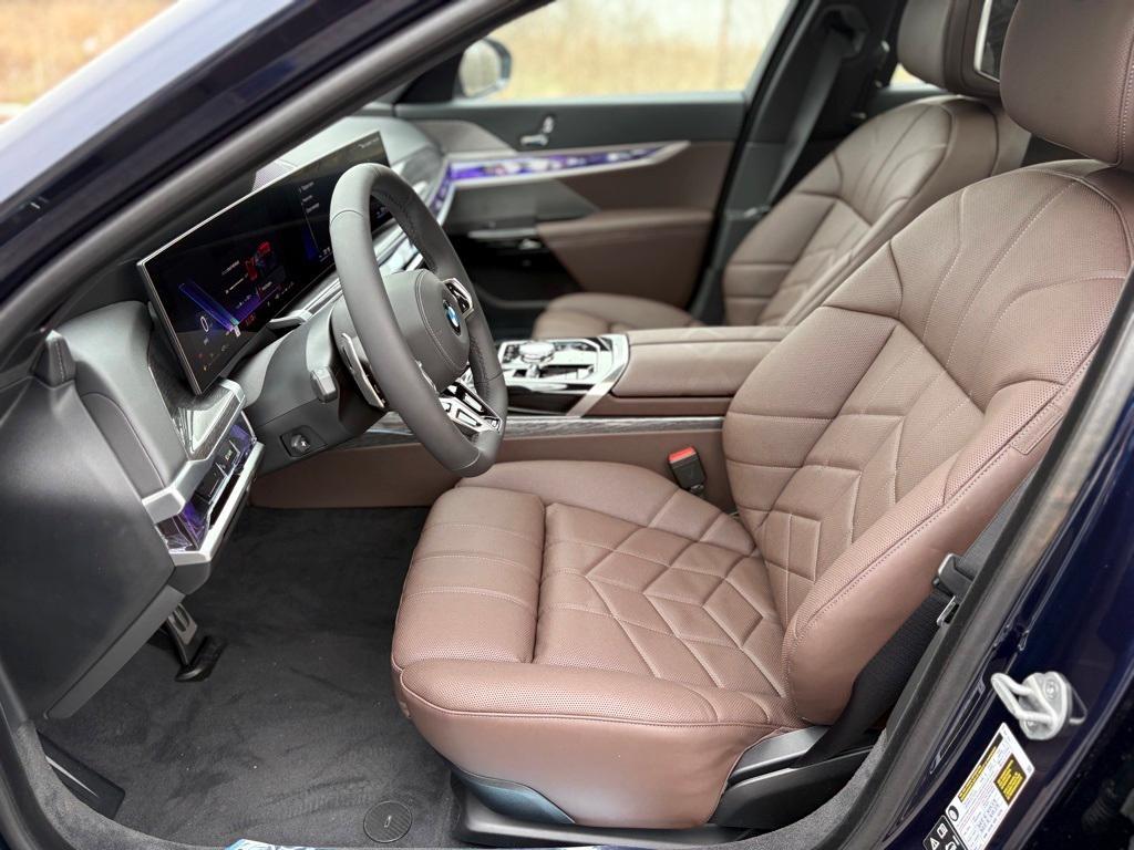 new 2025 BMW 740 car, priced at $110,655