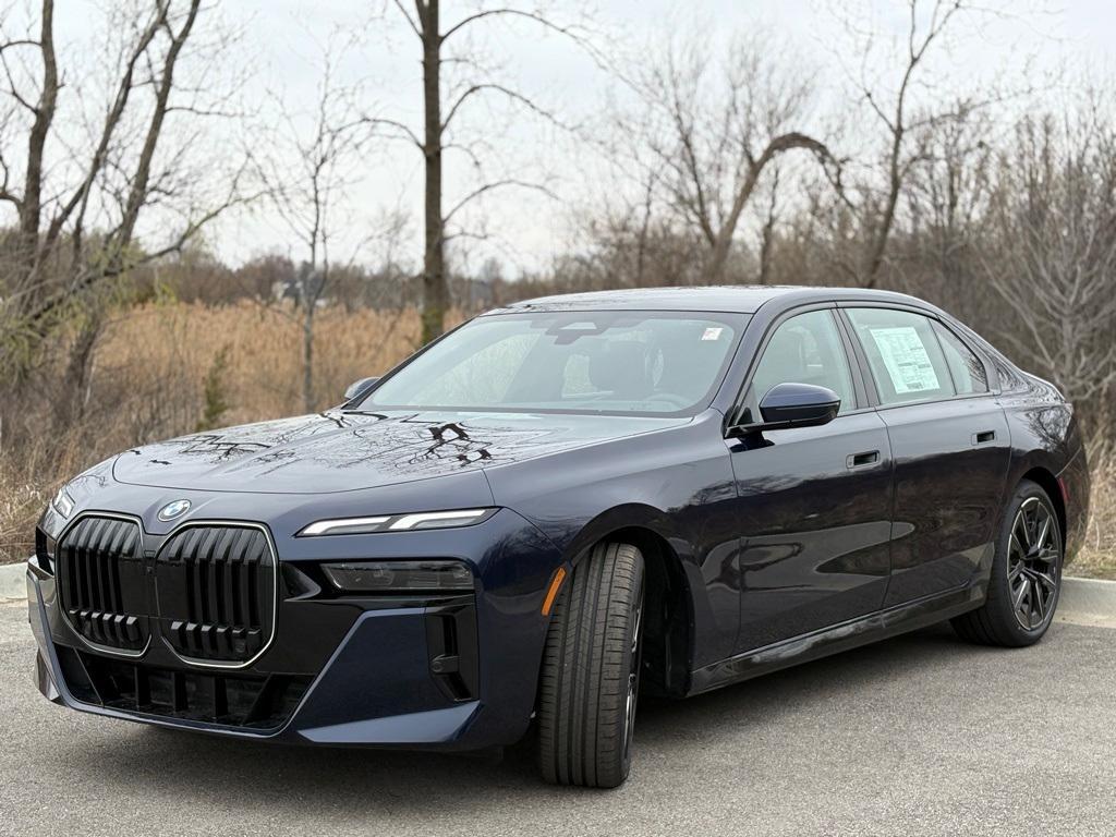 new 2025 BMW 740 car, priced at $110,655
