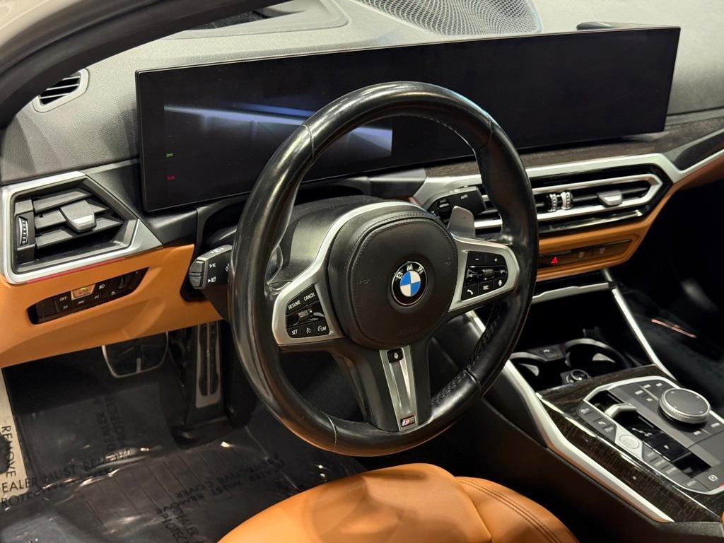 used 2023 BMW 330 car, priced at $37,099