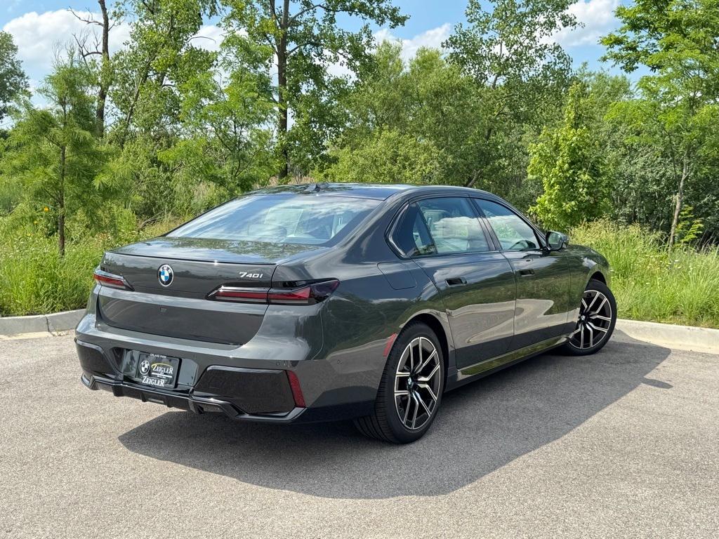 new 2025 BMW 740 car, priced at $110,635