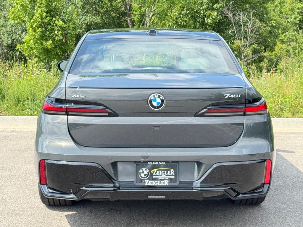new 2025 BMW 740 car, priced at $110,635
