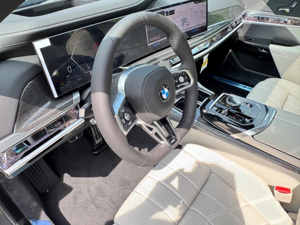 new 2025 BMW 740 car, priced at $110,635